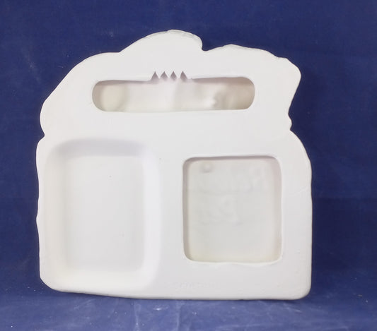 Beloved Pet Dog Memorial Plaque Ready to Paint Ceramic Bisque